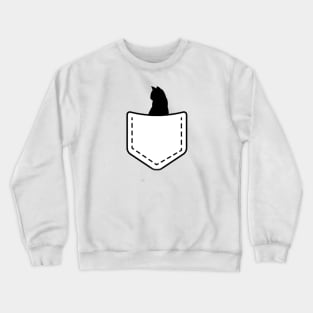 Cat with unique design Crewneck Sweatshirt